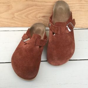 birkenstock vegan boston clog